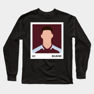 Declan Rice Minimalistic Camera Film Long Sleeve T-Shirt